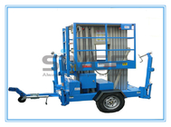 200kg Rated Load Hydraulic Elevating Platform 10 Meter Trailer Mounted Lift